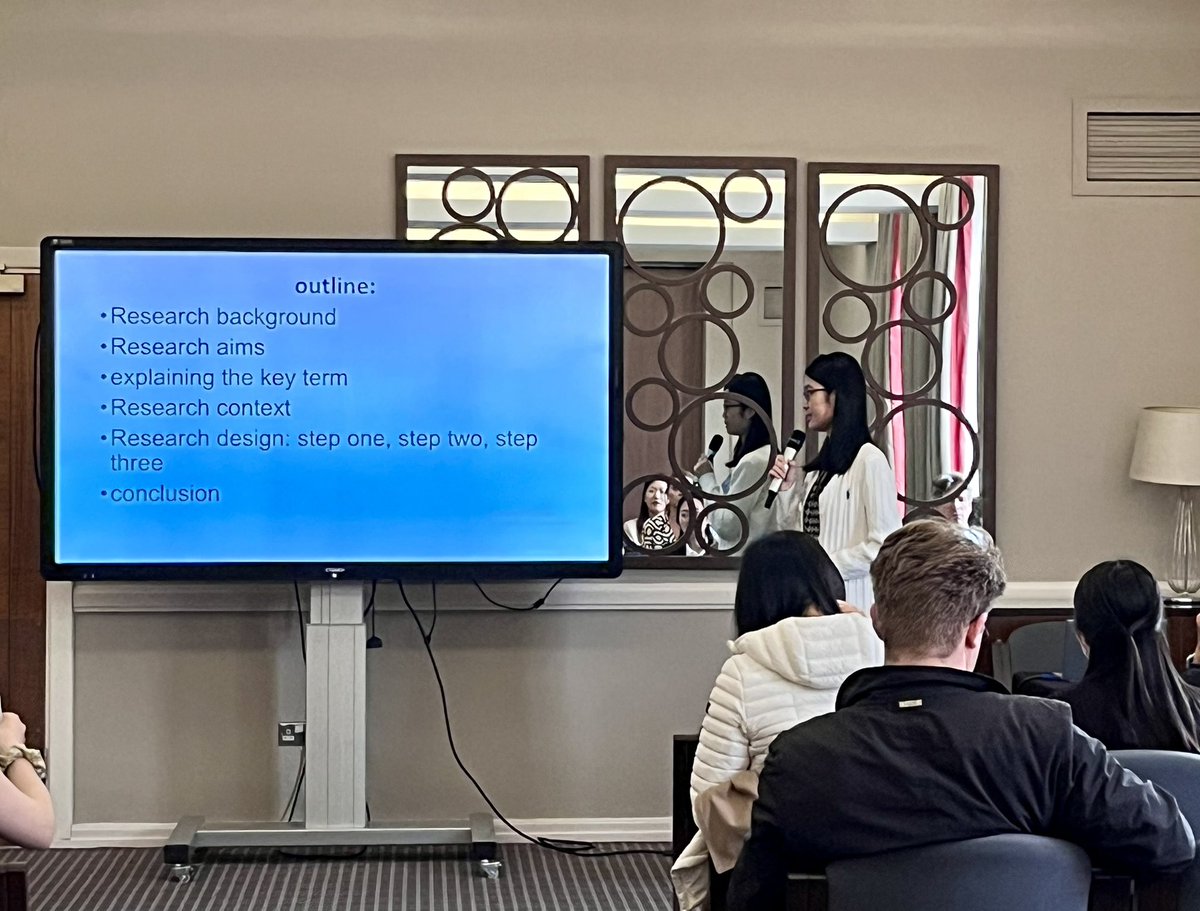 damiashaffee's tweet photo. Another interesting research presented by Xuan Zhao here at #BAALVocab24 conference. Her study aims to develop a scale to measure learners’ engagement in learning English vocabulary using technology. 

@baalvocabsig @CLER_Leeds @YenDang101 @ElinaStylianou https://t.co/Av0nGoJnnu