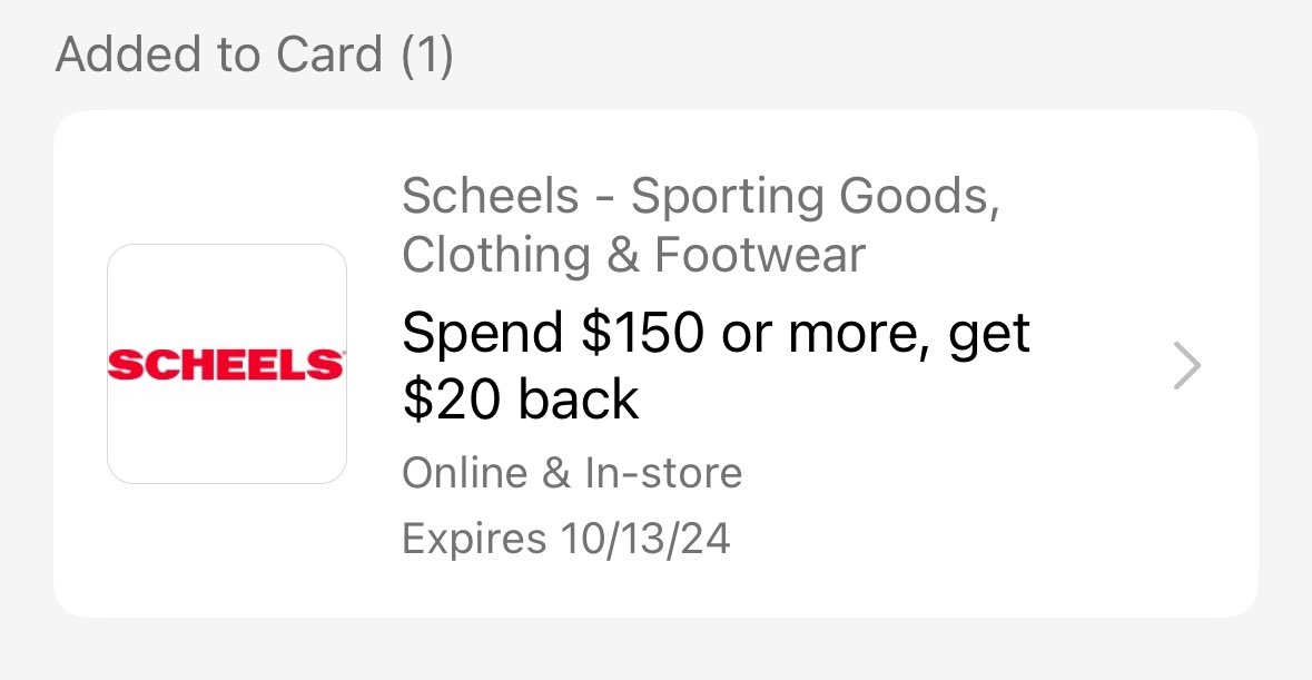 GaelenBet's tweet image. Amex enjoyers, they just added this Scheels offer for sub $50 pro v1 dozens 
#gKnows #loadUp #proVg