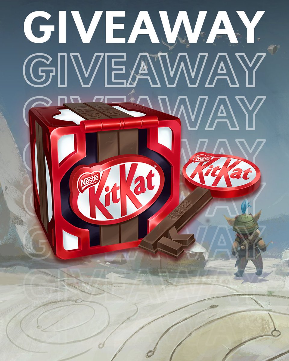 What's better than 3 days of Bo3s in the #LEC? 
Winning a KitKat Masterwork Chest &amp; Key on top! 🥳

Enter below to be one of the 100 winners to receive a chest &amp; key!

To participate:
➡️follow <a href="/KITKATGaming/">KITKAT Gaming 🎮</a> 
➡️like, retweet and reply with your perfect Gym-Buddy-Champion🏋️