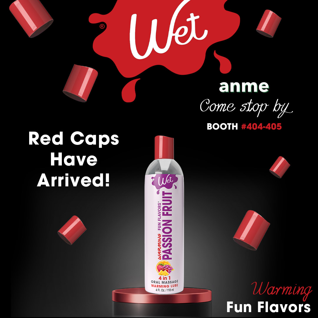 WetTogether's tweet photo. We heard you loud and clear. Red caps for Warming Fun Flavors have arrived! Come see them for yourself at ANME Booth #404-405

#anme #tradeshow #sexualhealth #wetlubes #lubricants https://t.co/tPR8ixUTMA