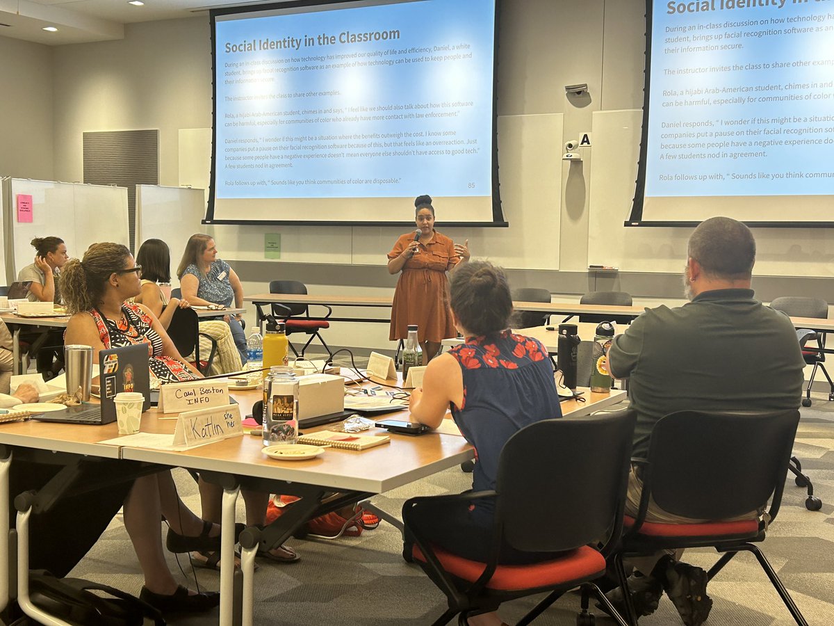 UMDCollegeofEd's tweet photo. At this summer’s Civic Engagement Across the Curriculum, #UMD faculty engaged in meaningful conversations around dialogue, service learning and voting, while also sharing the many ways they are incorporating civic engagement into their teaching.
#EdTerpsforGood https://t.co/ag7ptcp8jC