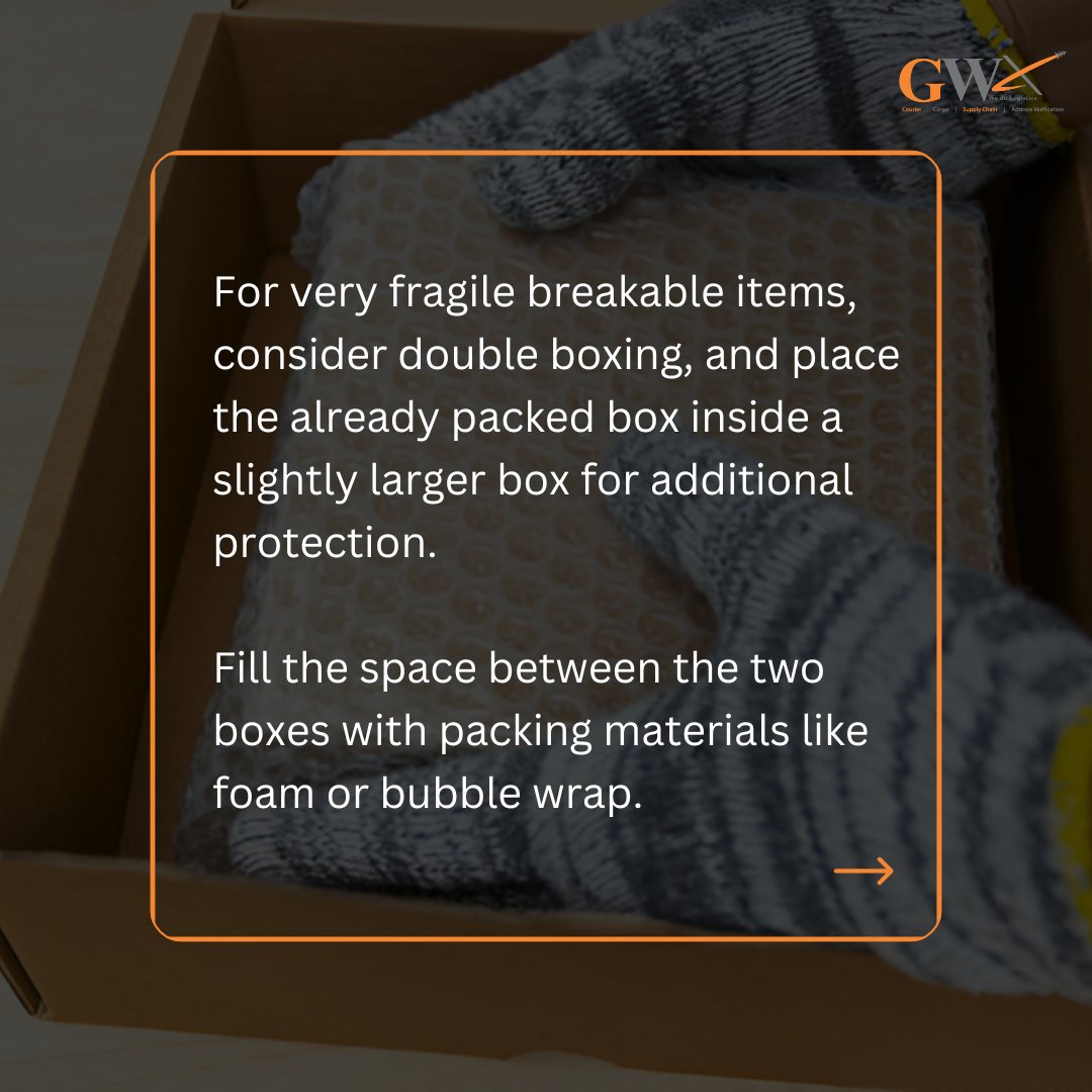 Dear Valued Customers,

To ensure the safety and dryness of your parcels during transit, select a durable WATERPROOF NYLON WRAP that will effectively protect your parcel from rain and moisture.

Wrap the item to be sent with waterproof nylon and ensure all corners are covered
