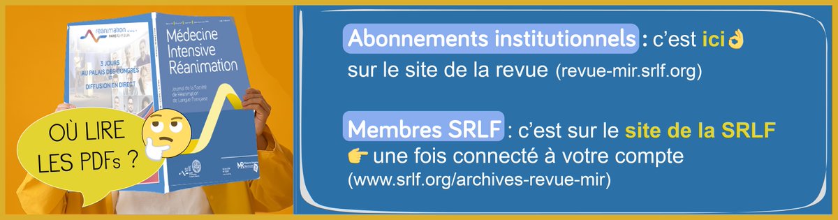 MIR - MÉDECINE INTENSIVE RÉANIMATION tweet media