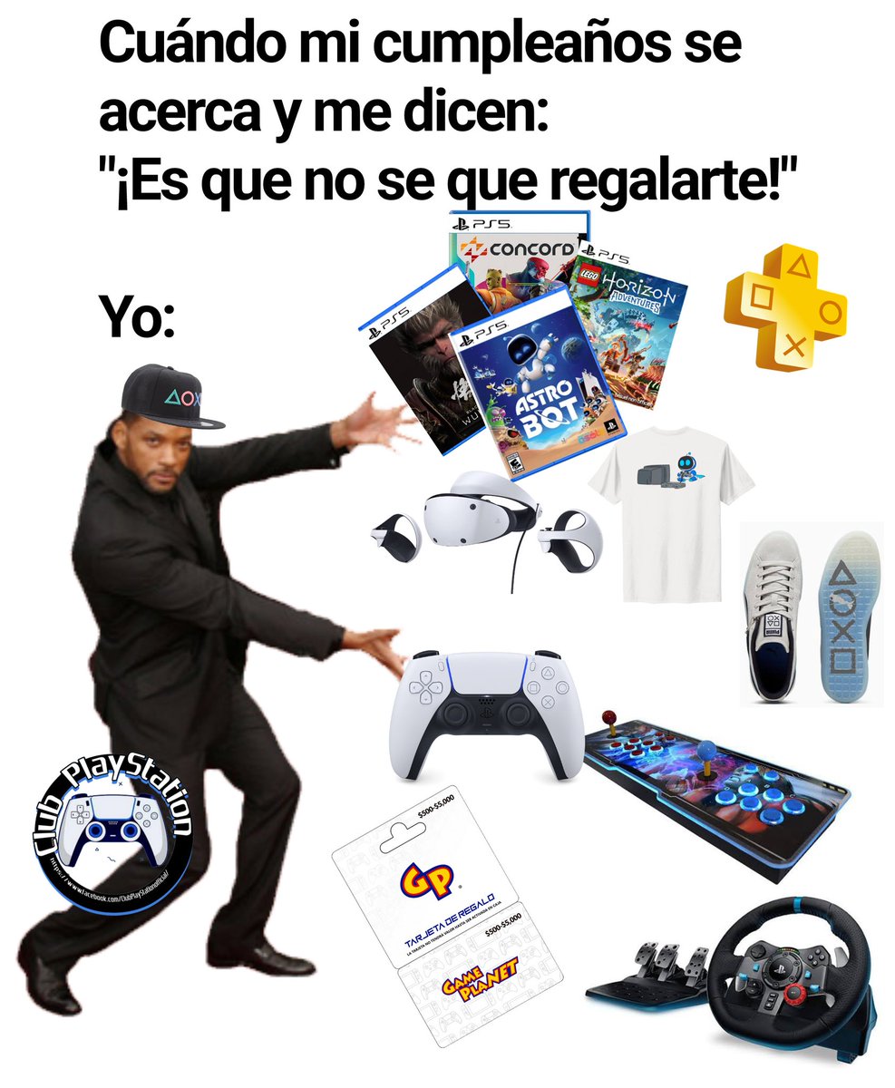Club_PS_'s tweet photo. Es que no es tan difícil informarse...
#PlayStation #Gamer #GamerGirl #PS5 #PlayStation5 #Humor #Meme #Viral #VickyG #ClubPS https://t.co/KcRRC7iJlk
