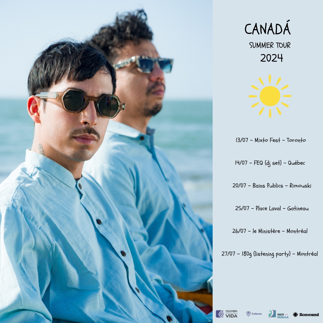 bonsound's tweet photo. Ne manquez pas le duo colombien Indus en concert près de chez vous cet été! 🇨🇦

🎫: https://t.co/OVmEEmnzpA https://t.co/wVhNLOh3ag