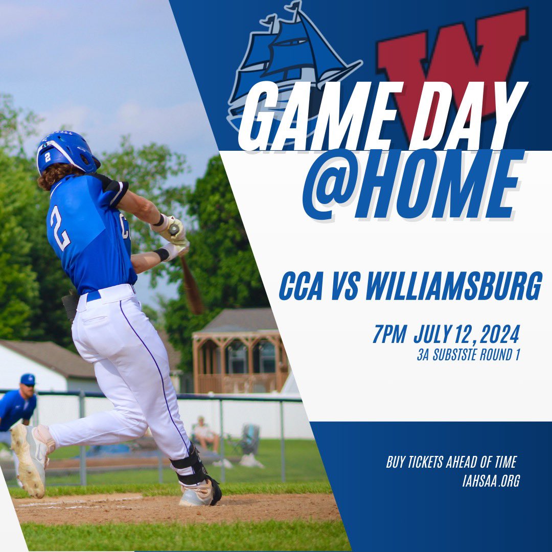 Districts start today! See everyone at the ballpark tonight. #RaisetheSails