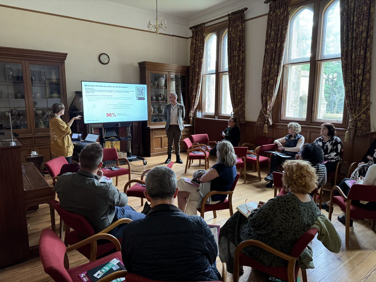 ARPCEresearch's tweet photo. Delighted that the conference is underway! 
Parallel sessions being led by colleagues from across the post compulsory education sector. #ARPCE24 https://t.co/xukEMVCn4x