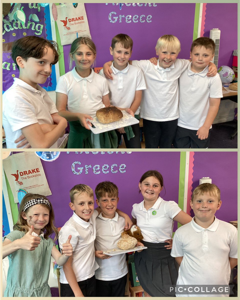 BaderPrimary's tweet image. Our #BaderDT project was a success in Y4. We tasted our bread, evaluated and even tried some of the other baked breads to compare. #greekolivebread #BaderHistory #RRSarticle24 🥖🫒🇬🇷