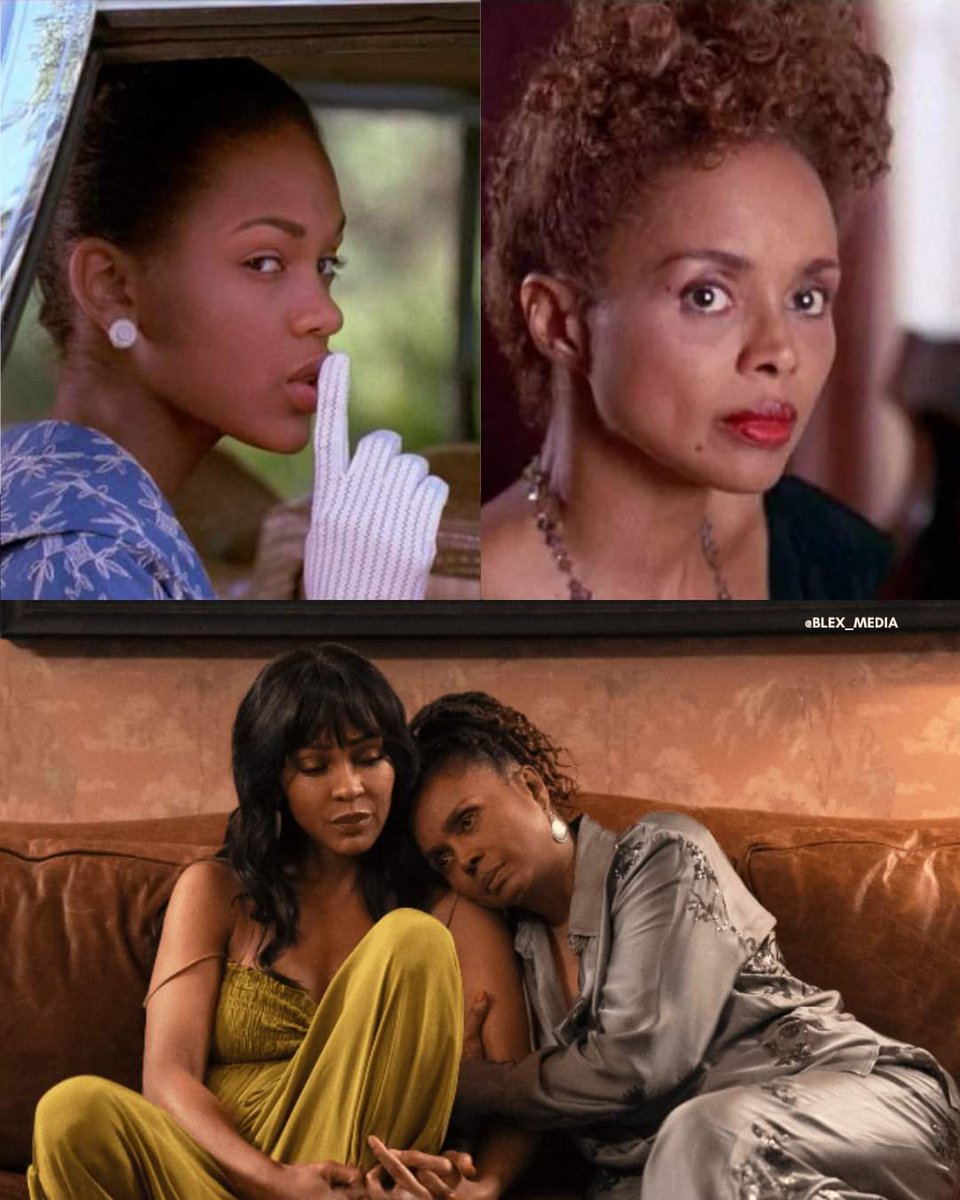 Eva's Bayou (Past) #DivorceInTheBlack (present) 

Give these ladies their flowers 🌼🌹🌺 #DebbiMorgan #MeganGood
