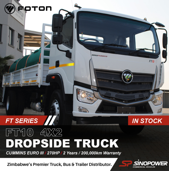 PowerstarZ59034's tweet image. Peace of Mind Included

With a 2-Year/200,000km Warranty, the Foton FT10 is not just powerful, but also backed by confidence. Drive assured!

Act Fast! Limited Stock Available

Contact us for quotation

Sales Hotline: +26378319451

Email Address: trucks@sinopower.co.zw