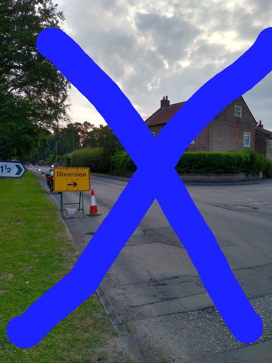 The road is open again between Busby Stoop and Thirsk, so Sunday the 14th will see us back to the published M5 timetable...