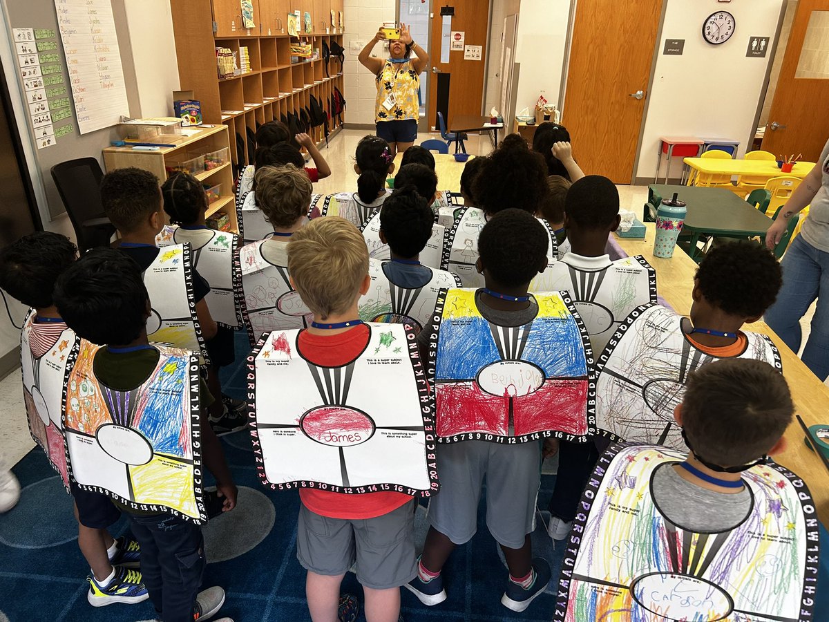 Westport Early Childhood Center (@earlywestport) on Twitter photo Ss in Ms. Hamptons class read the book Character Kids Save the Day and learned about being kind, cooperative, responsible,honest and brave. Then they made super hero capes about themselves.
<a href="/annestaley98/">Anne Staley</a> <a href="/EarlyWestport/">Westport Early Childhood Center</a> <a href="/JCPSKY/">JCPS</a> <a href="/JCPSEARLY/">JCPS Early Childhood</a> Ss in Ms. Hamptons class read the book Character Kids Save the Day and learned about being kind, cooperative, responsible,honest and brave. Then they made super hero capes about themselves.
<a href="/annestaley98/">Anne Staley</a> <a href="/EarlyWestport/">Westport Early Childhood Center</a> <a href="/JCPSKY/">JCPS</a> <a href="/JCPSEARLY/">JCPS Early Childhood</a>