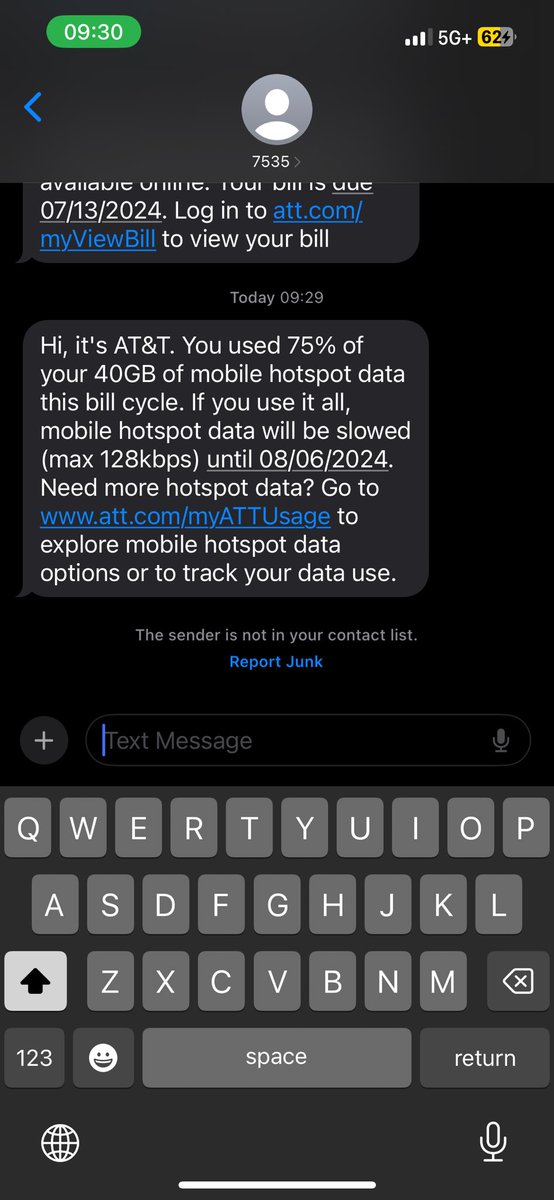 HoustonVince82's tweet photo. @KHOU @KPRC2 @abc13houston I guess not having power and being in a hurricane zone @ATT doesn’t care if remote workers can work. #BERYL #BerylHurricane #HurricaneBeryl #Hurricaneberyl2024 #Houston #Texas https://t.co/eu5MVFn1vV