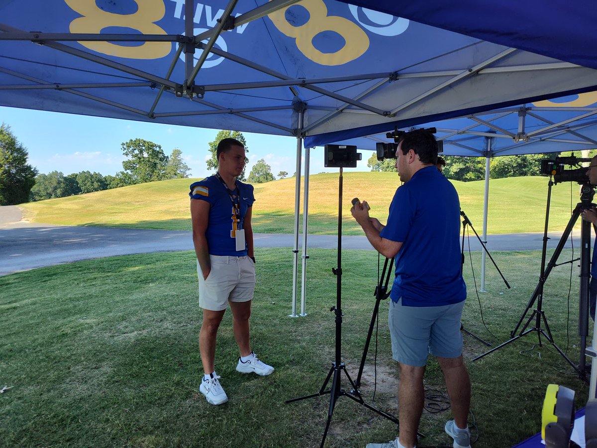 It's an honor to represent Gatlinburg-Pittman at the KFOA Media Day today! Proud of <a href="/Jackson_Case70/">Jackson Case</a> and <a href="/Ben_Reece0/">Ben Reece</a> as well as all our Seniors! The Highlanders are primed for another big year!