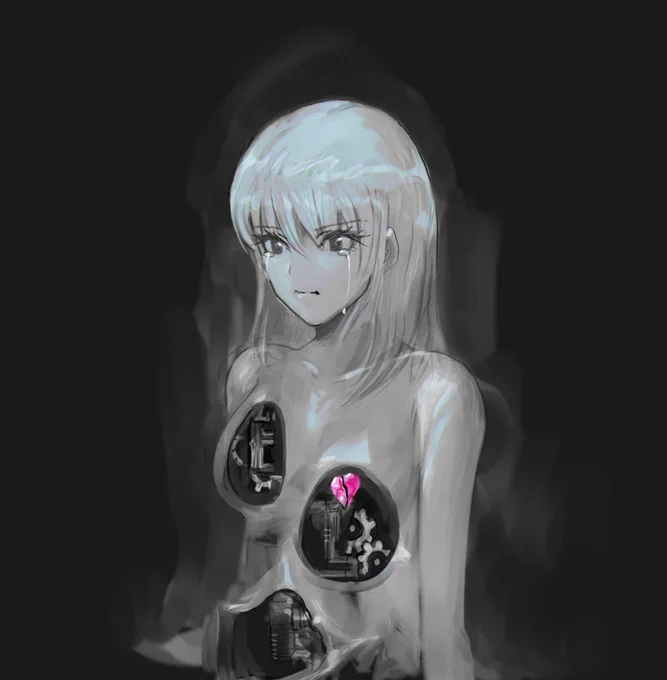 心の中息抜きに描きました 