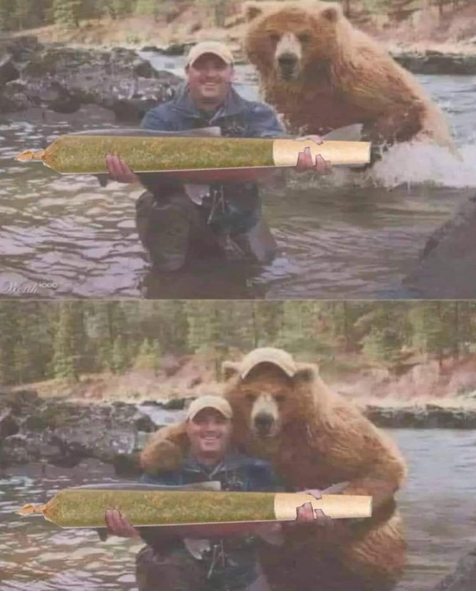Cuando eres uno con la mota y la naturaleza.