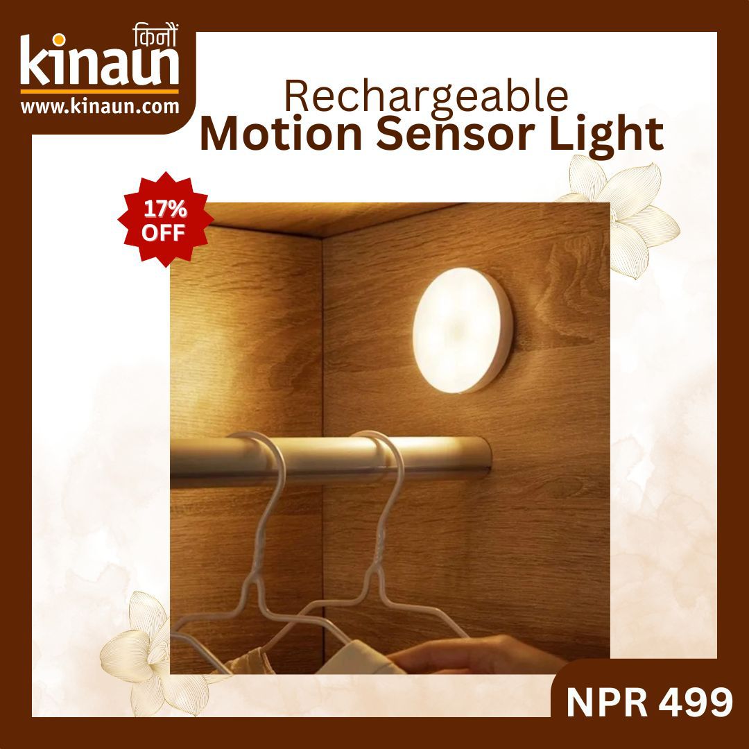 KinaunShopping's tweet image. Flat 17% OFF on Rechargeable Motion Sensor Light (Indoor and Outdoor)
kinaun.com/product/rechar…
#motionsensorlight #cabinetlight #rechargeablelight #discoutn #offer #kinaunshopping #किनौं