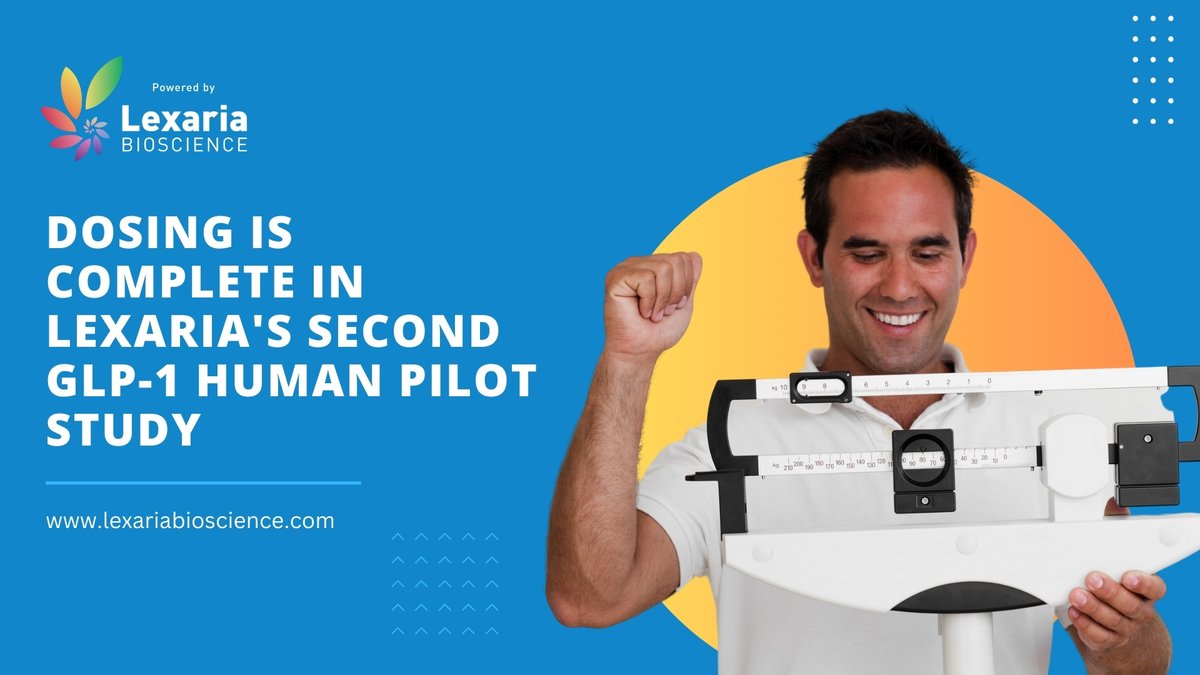 LexariaBioCorp's tweet photo. Dosing is Complete in Lexaria's Second GLP-1 Human Pilot Study. All three dosing arms have been completed!
https://t.co/3f7ywPPOuZ
$LEXX #semaglutide #weightloss #weightlossmeds #weightlossmedications #weightlossmanagement #glp #loseweight #semaglutideweightloss https://t.co/imOnud2NsS