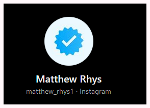 Suzikane's tweet photo. @MatthewRhys Hi Matthew, Suzette here, just got a message via instagram from you. It's totally fake of course I just wanted to let you know https://t.co/rKwTPBGJRk