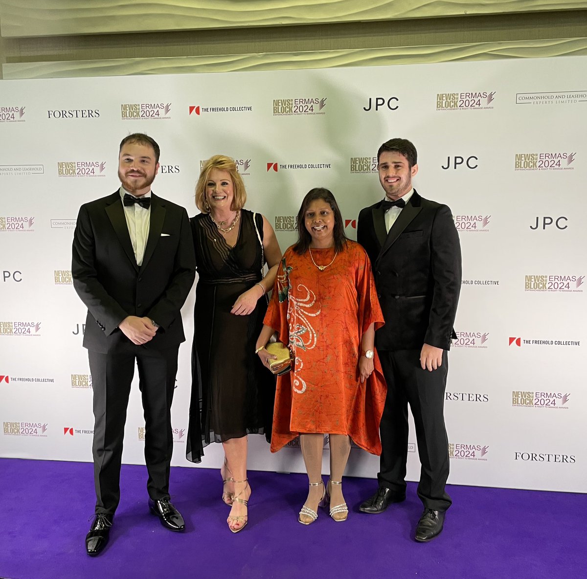 LawBlacks's tweet photo. Yesterday evening, our Leasehold Enfranchisement &amp; Management Services (LEMS) team attended the ERMAS 2024 awards, held in London.   Well done to Anushka Nicholas for being chosen as finalist for Solicitor of the Year, and congratulations to all the winners from the evening.👏 https://t.co/BazIpfQyLj