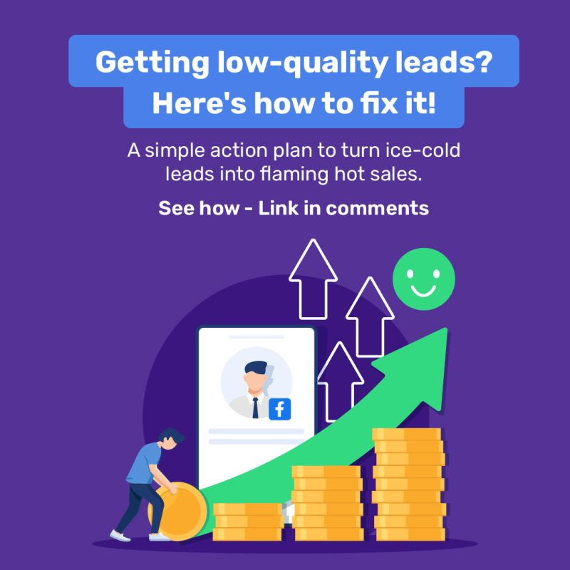 privyrs's tweet photo. “I keep getting blamed for generating “low quality leads”. 😫 What can I do?” View answer @ Link in Comments!

If you’re a marketing agency or in the business of generating leads for clients, partners, or someone else. https://t.co/jlJmIKH75W