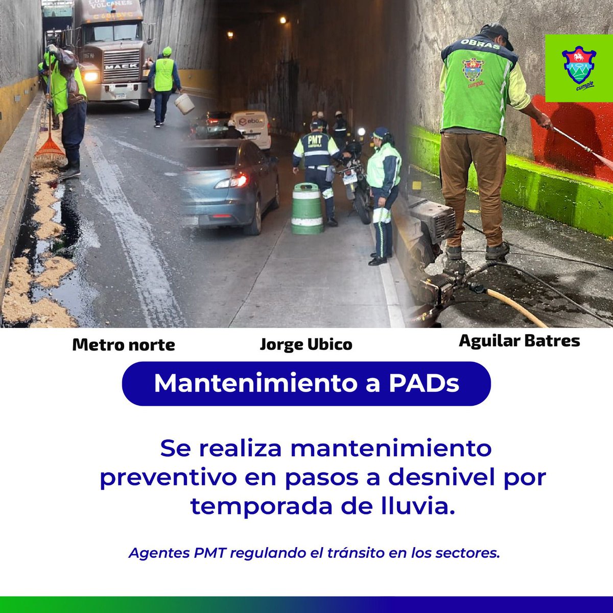 🚧Mantenimiento y limpieza de pasos a desnivel en la ciudad Equipo ...