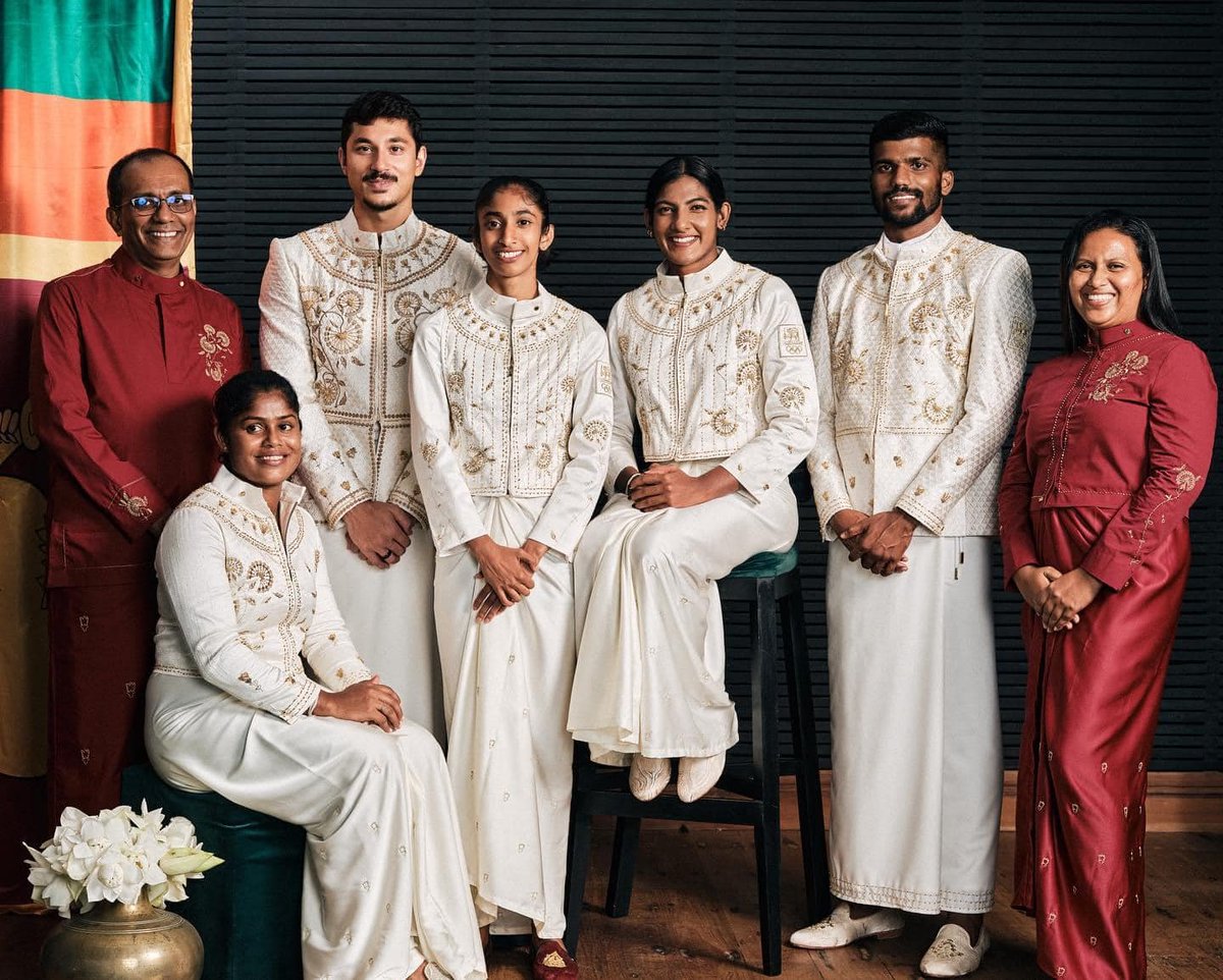 OlympicLK's tweet photo. LOVI Ceylon goes to the Paris 2024 Olympic Games!

An Olympic athlete is rare indeed—fueled by the singular drive to be the best in the world. LOVI honours that drive by dressing our own Sri Lankan Olympians in Paris this year.

#NOCSriLanka #Loviceylon https://t.co/wpSkELqjVv