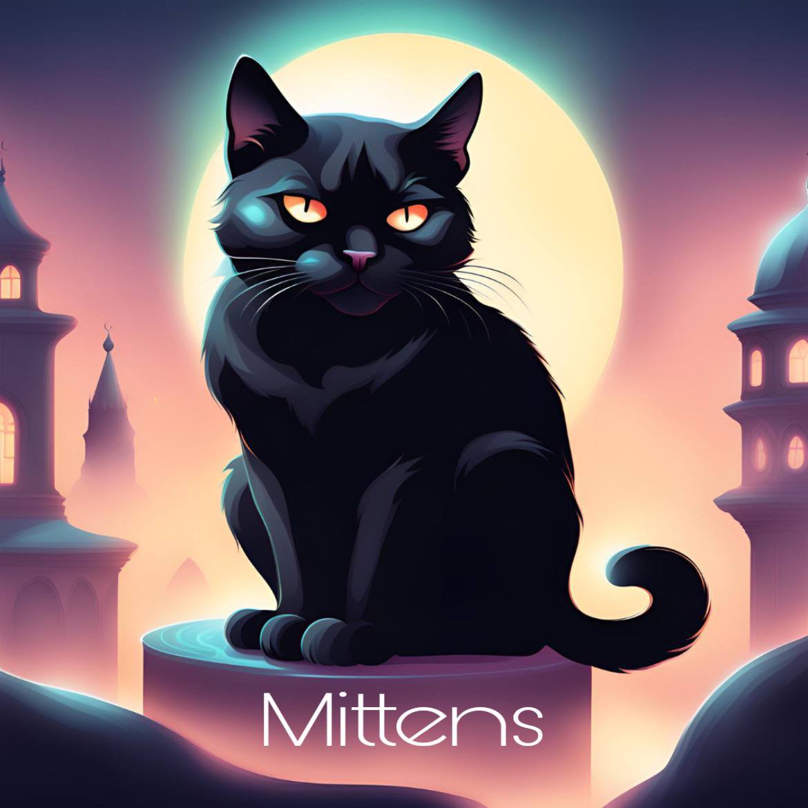 Mittens is Cooking 🐈‍⬛💎😼
