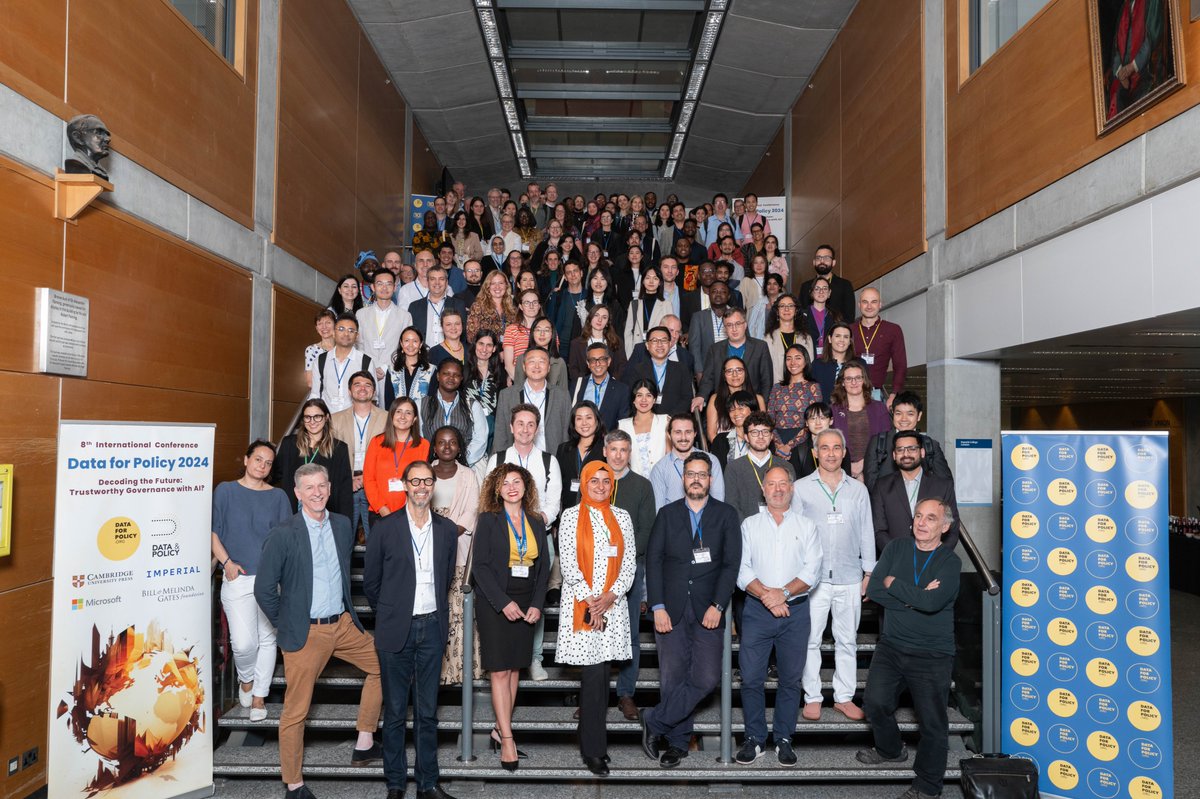 🌟🎉 Thank You to all who joined and contributed to the success of our #dataforpolicy2024 conference!🌟🎉

We are delighted to have hosted the 8th International Data for Policy Conference at Imperial College London. This year's event, themed "Data for Policy 2024 – Decoding the
