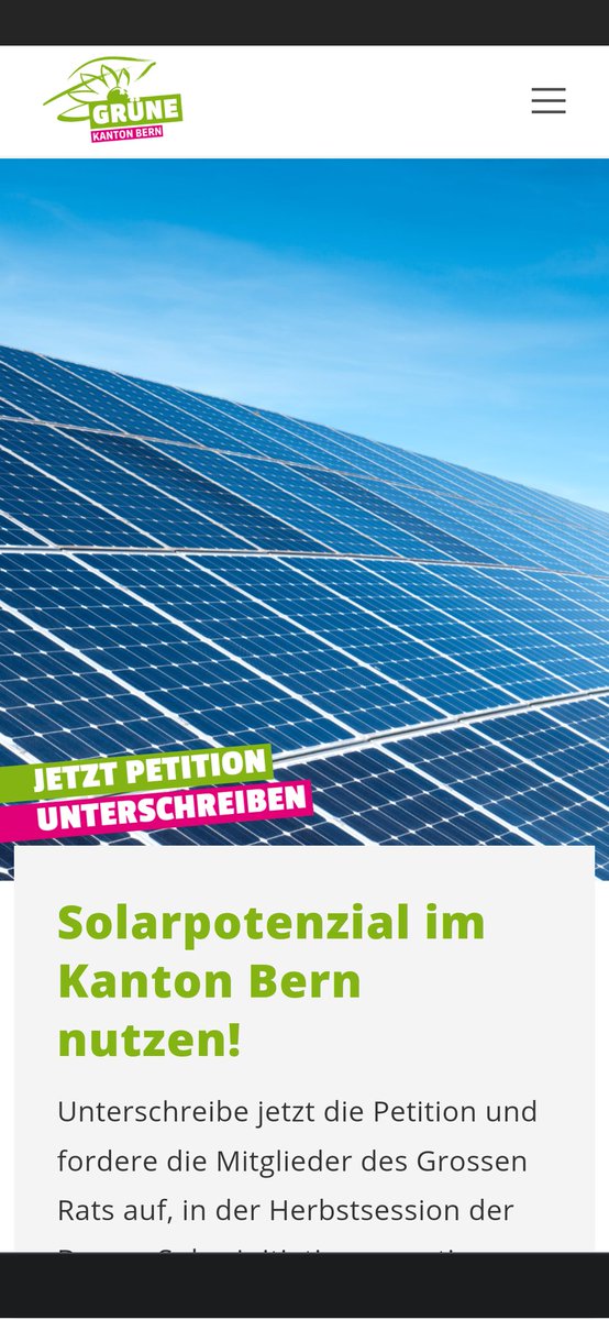 Bruno Vanoni (@brunovanoni1) on Twitter photo Und im <a href="/kanton_bern/">Kanton Bern</a> die #Solar-Petition zur Unterstützung der #Solar-Initiative unterschreiben: <a href="/gruenebern/">GRÜNE Kanton Bern</a> Und im <a href="/kanton_bern/">Kanton Bern</a> die #Solar-Petition zur Unterstützung der #Solar-Initiative unterschreiben: <a href="/gruenebern/">GRÜNE Kanton Bern</a>