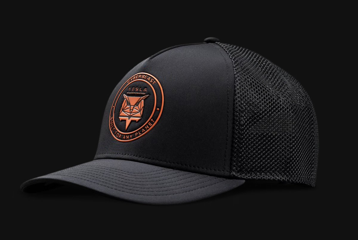 Tesla has released a few Built For Any Planet clothing items.

• Tee: $40
• Hat: $35
• Hoodie: $85

Shop: shop.tesla.com/category/appar…