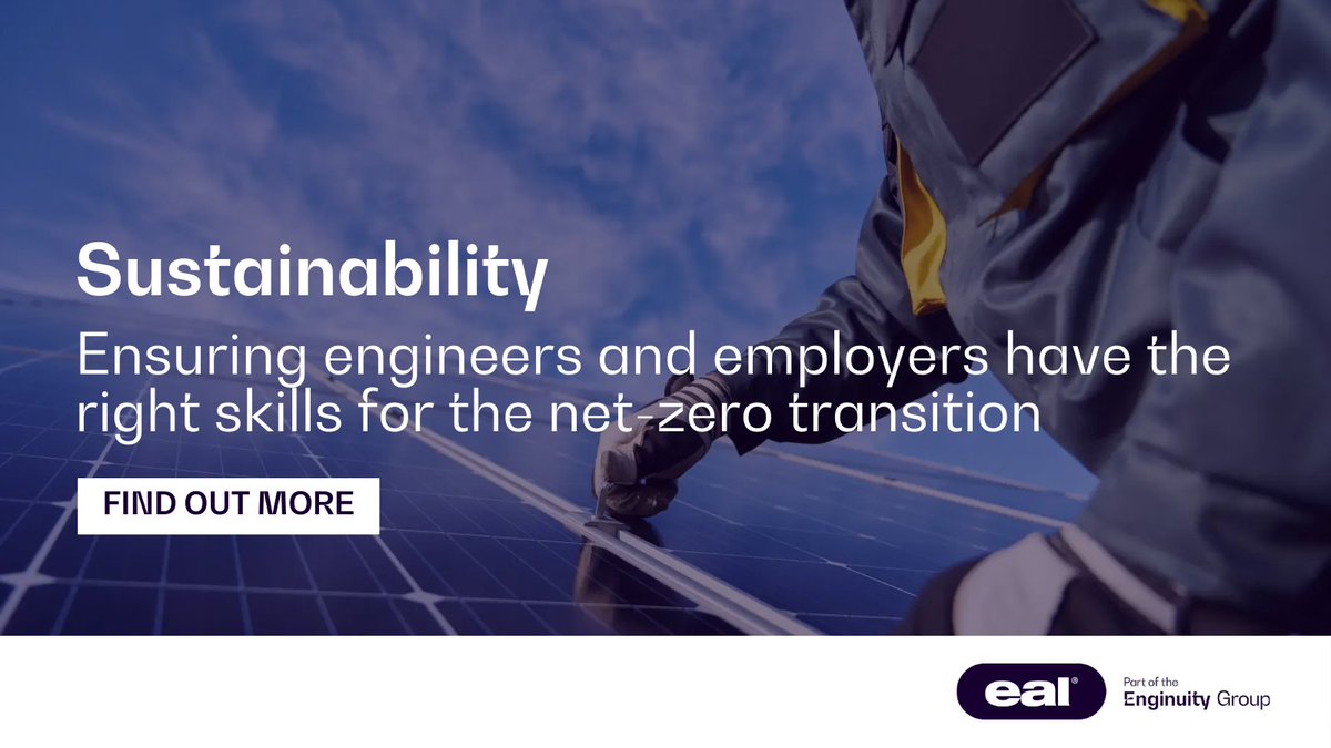 EALAwards's tweet photo. At EAL, we are dedicated to ensuring engineers and employers have the right sustainability skills required for the net-zero transition. 🌎 #NetZeroWeek2024
🔗 Find out more: https://t.co/Ln7norHB9y
#EAL #NetZero #NetZeroWeek https://t.co/uqxe8AALAK