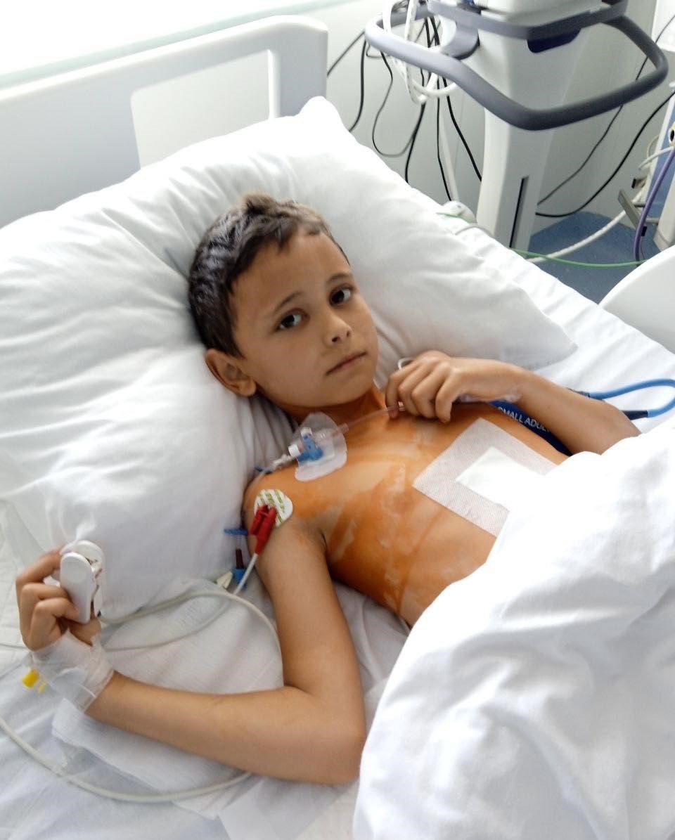 A 7-year-old Yehor Zavadetskyi, who was in Okhmatdyt in Kyiv during the Russian missile  strike, died today.

He was taken to the hospital after falling from his bicycle and survived the missile strike on July 8th while being in a coma, but today, he is gone.