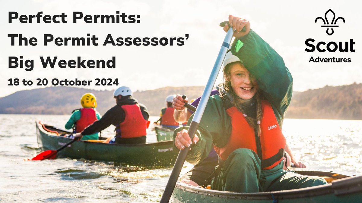 scoutadventures's tweet photo. Attention all Activity Permit Assessors, Training Advisors and all aspiring ones. 

Join us at Great Tower in the #LakeDistrict from 18-20 October for Perfect Permits: The Permit Assessors’ Big Weekend. 

Pre-register: https://t.co/S4zjGsO0x0 https://t.co/H6SEnHPMJc
