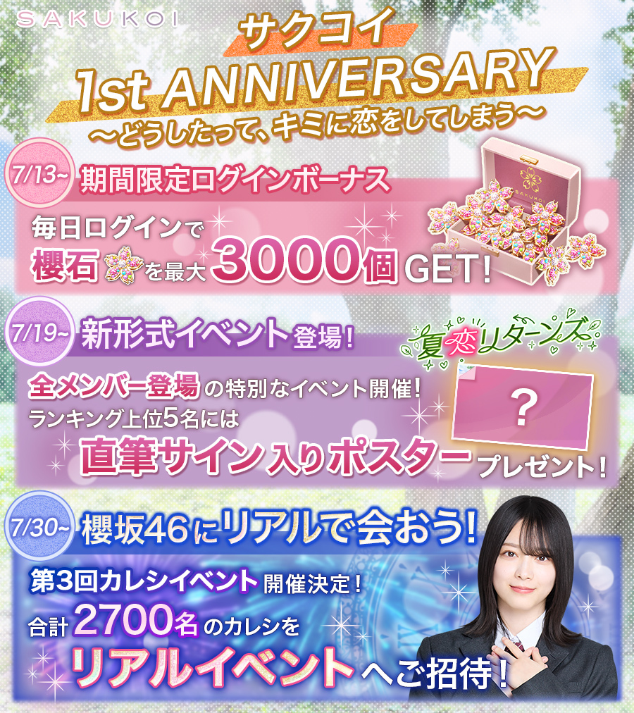 ⋆⸜ 🌸𝐒𝐀𝐊𝐔𝐊𝐎𝐈 𝟏𝐬𝐭 𝐀𝐍𝐍𝐈𝐕𝐄𝐑𝐒𝐀𝐑𝐘