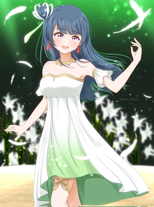 お誕生日おめでとう!! ヨハネちゃんイラストでお祝い #津島善子誕生祭2024 #津島善子生誕祭2024