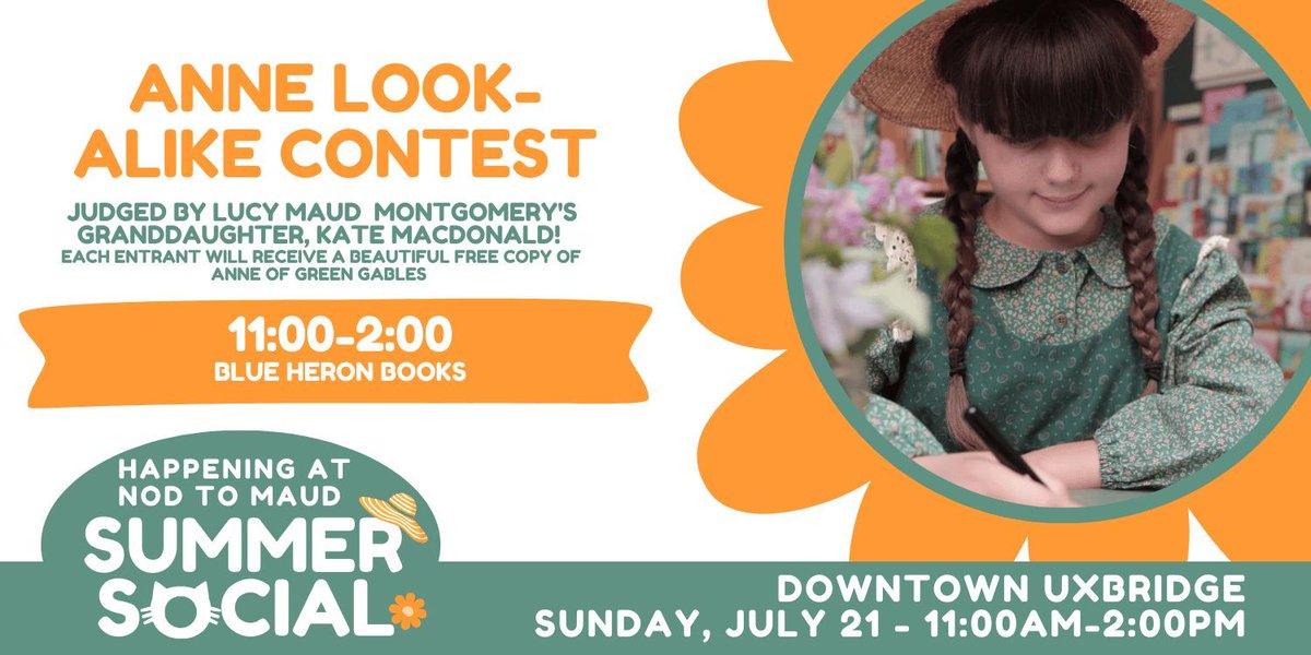 Get your braids and pinafores ready- we’re hosting an Anne of Green Gables look-alike contest! All entrants will receive a free copy of Anne of Green Gables, generously donated by <a href="/PenguinRandomCA/">PenguinRandomHouseCA</a> 
Want to enter as Gilbert? Please do!