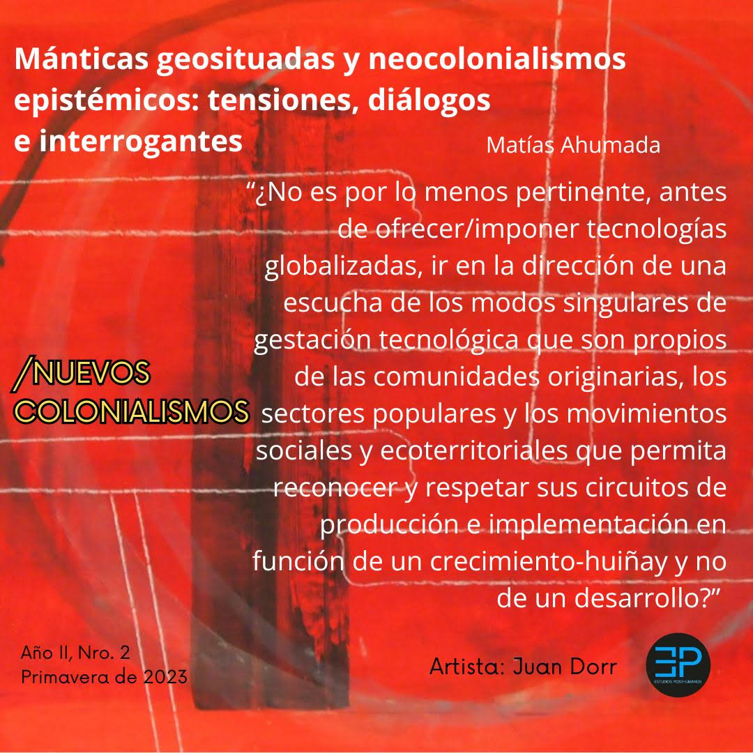 Estudios Posthumanos tweet media