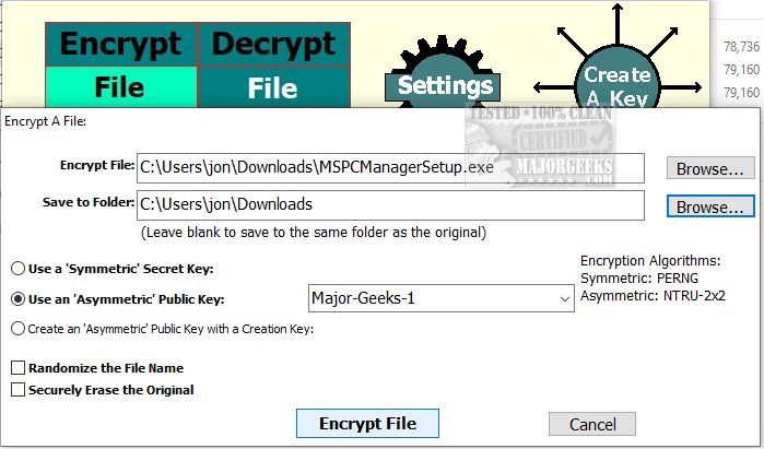 majorgeeks's tweet image. The Data Krypter enables you to #encrypt your #files and entire directories, ensuring they are safe and secure.
majorgeeks.com/files/details/…