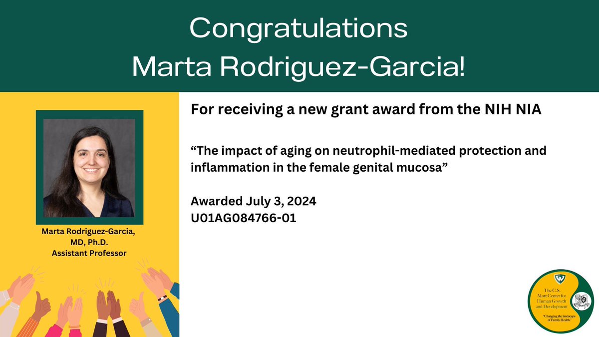 Congratulations Dr. Marta Rodriguez-Garcia!