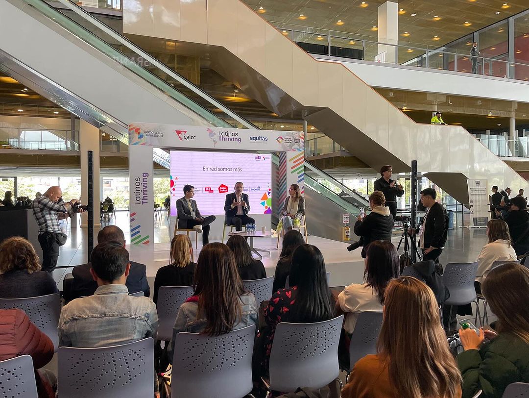 CamDiversidad's tweet photo. Panel “Red Somos Más” junto con @DesarrolloBta, @camaracomerbog y @CasaLuker_ 

Este panel aborda tendencias de desarrollo económico, apoyo a emprendedores diversos y oportunidades de colaboración.

¡No te pierdas esta oportunidad de conectar con líderes!🙌🏻✅

#WeTrade2024 https://t.co/qP4g0CyK7w
