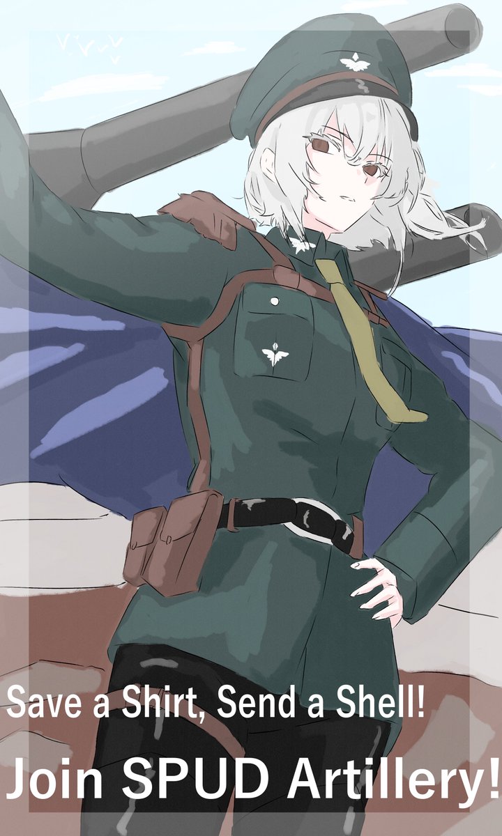 BruhnchoART's tweet photo. #Foxhole
Man I'm again addicted to this game, so I did some art for the SPUD xD https://t.co/xY58Dj8Gmp
