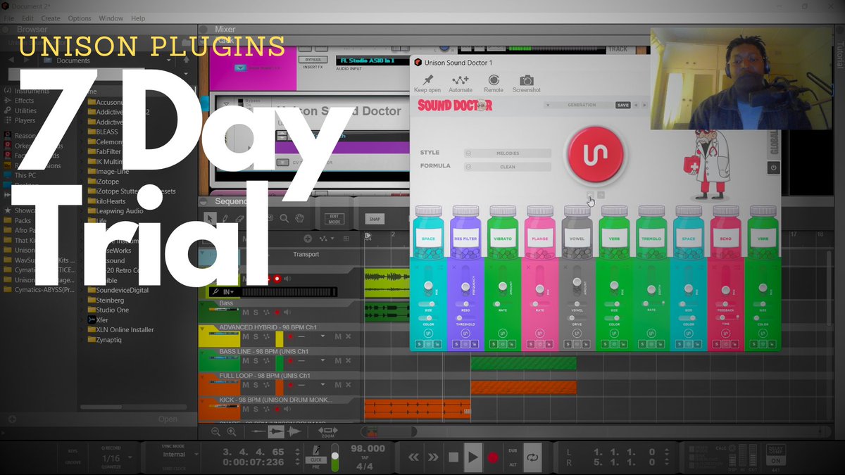 DjLil9's tweet photo. 7 Days Free Trial: Unison Plugins Bundle with Bass Dragon, Sound Doctor,... https://t.co/xVshtujc5f via @YouTube https://t.co/rZRWIZ4bNo