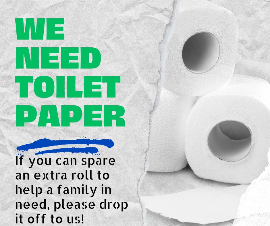 GRIN needs toilet paper, paper towels, cleaning supplies and toiletry items.  If you can help, we would appreciate it!
