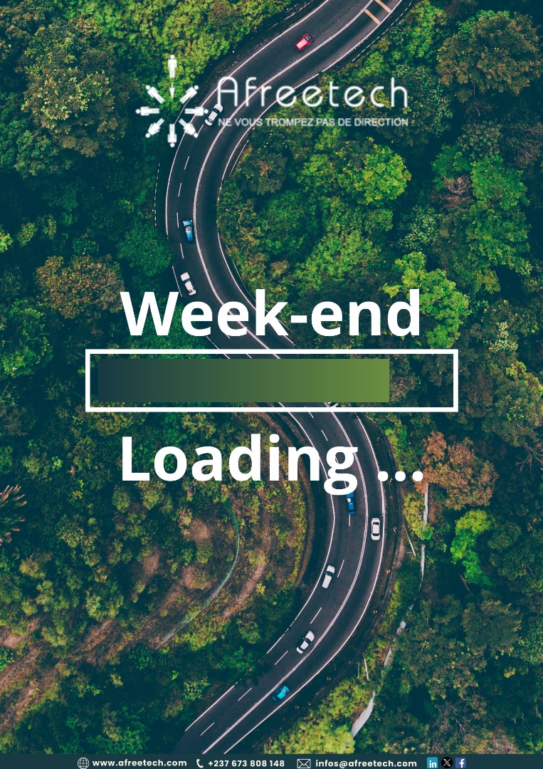Afreetech's tweet photo. Week-end en cours de téléchargement...
Dites nous en commentaires ce que vous avez prévu.
Excellent week-end!
#weekendvibes #weekendmood #weekendplans https://t.co/hQuVWQwxC7