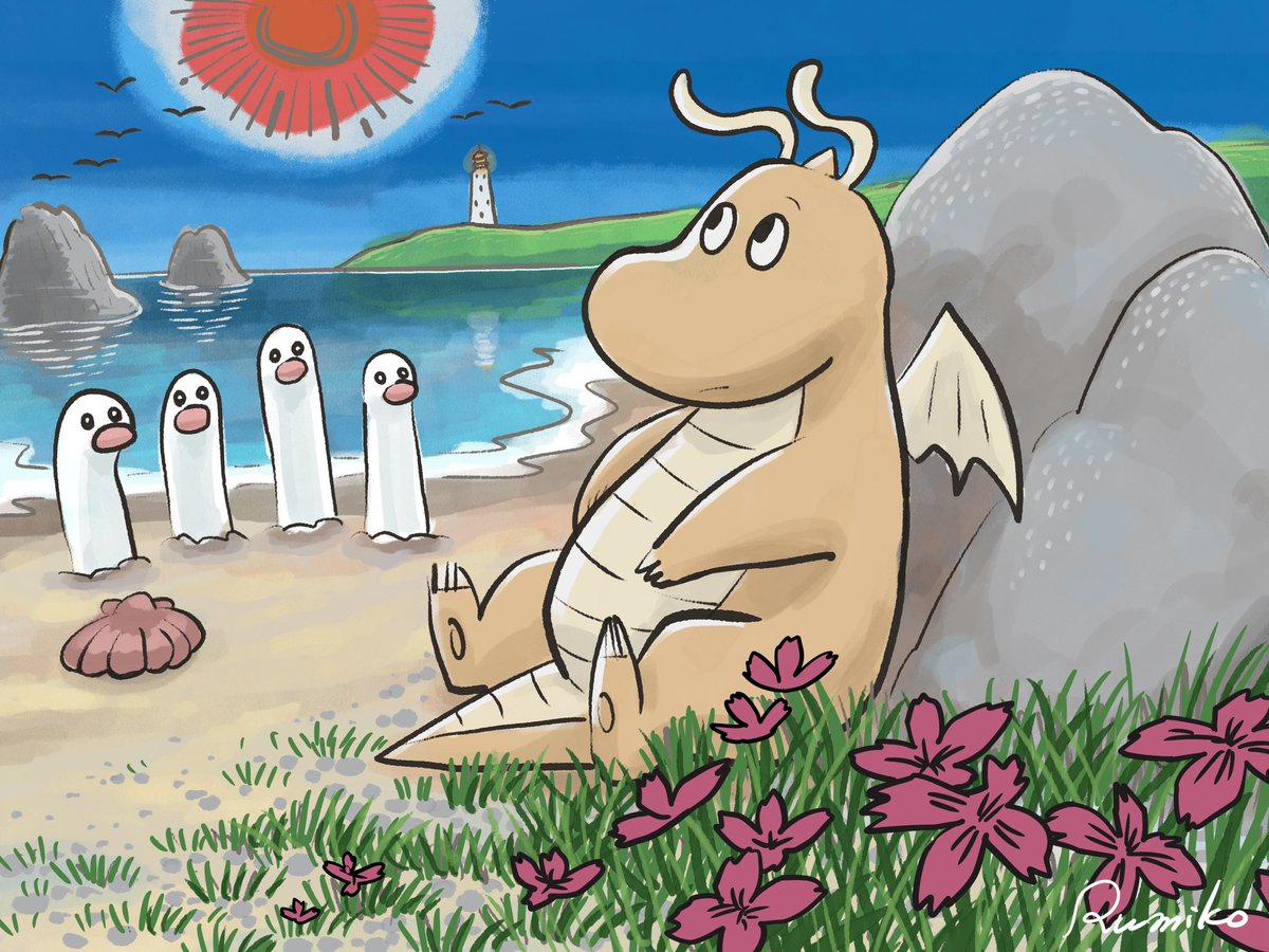 一回描いてみたかったム⋯カイリュー

 #ポケモン版深夜の真剣お絵描き60分一本勝負