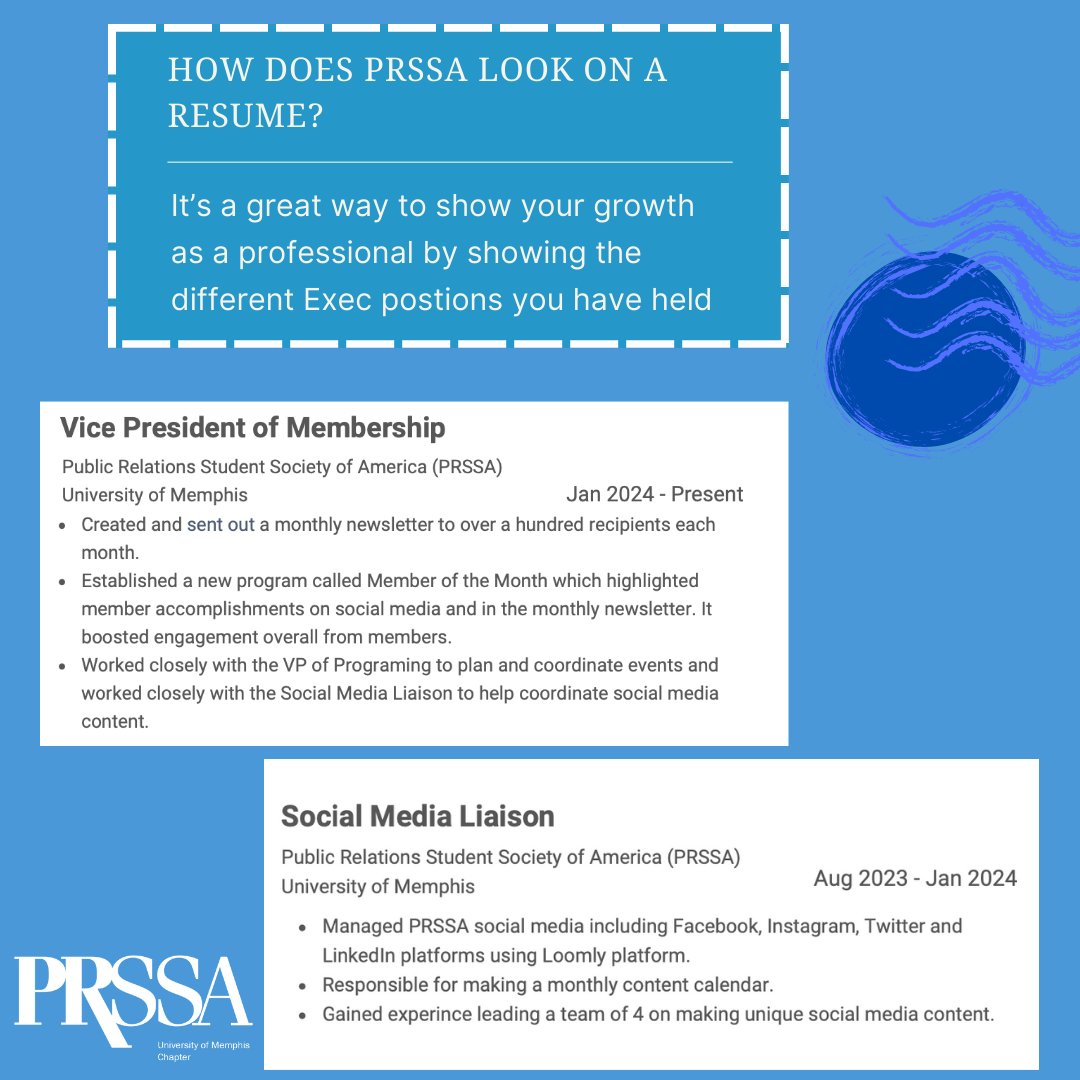 UofM PRSSA tweet media