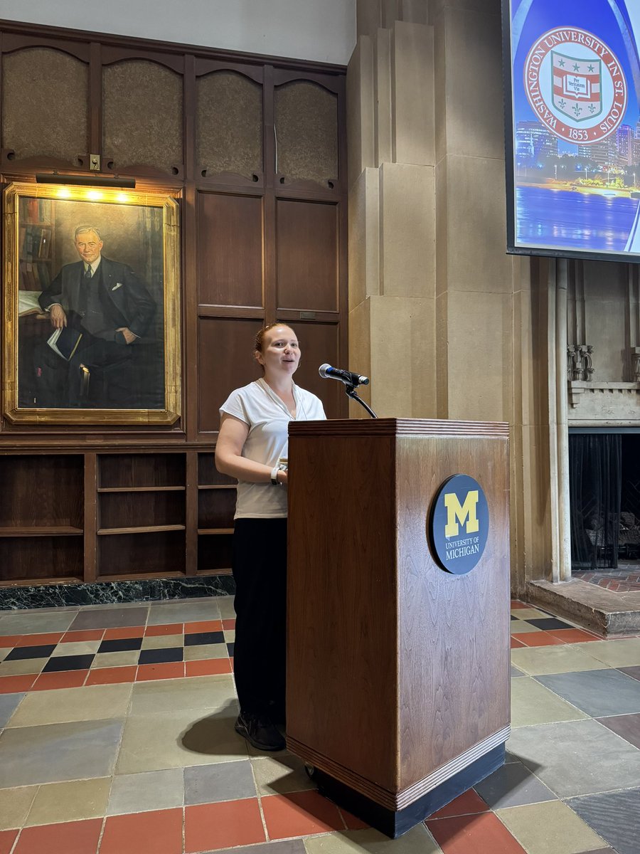 So proud of my PhD student Liza Mangutov for her awesome presentation on delta opioid receptors, PACAP, and migraine <a href="/INRCmeeting/">INRCworld</a> @ClinicPharmSTL @WUTL_AnesRsrch @WUSTLdbbs