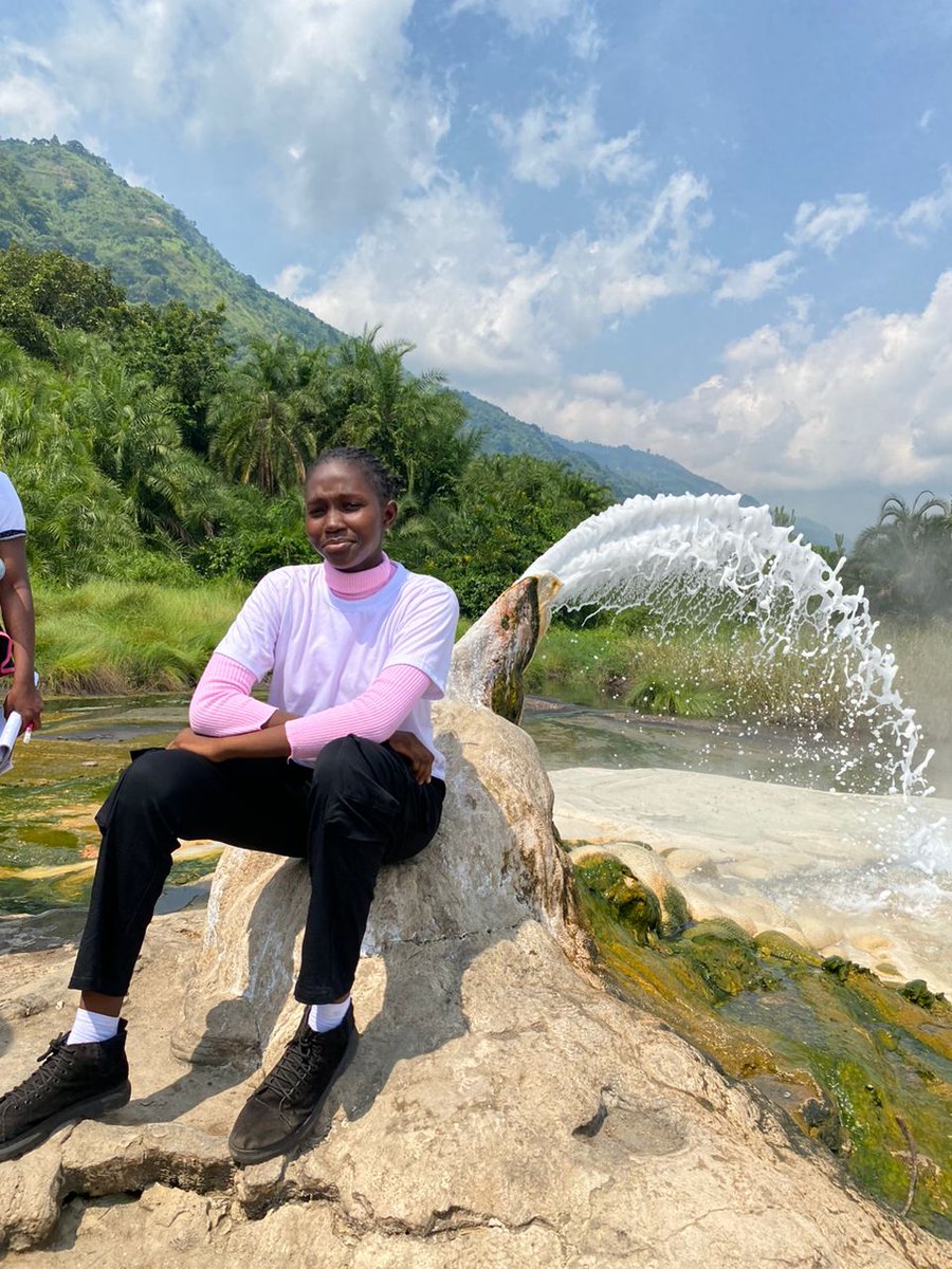 NatashaEpenu's tweet photo. Day 2 of our 7 Days Western Uganda customized Safari for our guests from Juba, South Sudan. Today's highlight was the spectacular Female Hotsprings. The Hot springs are located in Semuliki National park. #WorldTrotters #SemulikiNationalPark #CustomizedSafari #ExploreUganda🇺🇬🇺🇬🇺🇬 https://t.co/fFcLk31d34