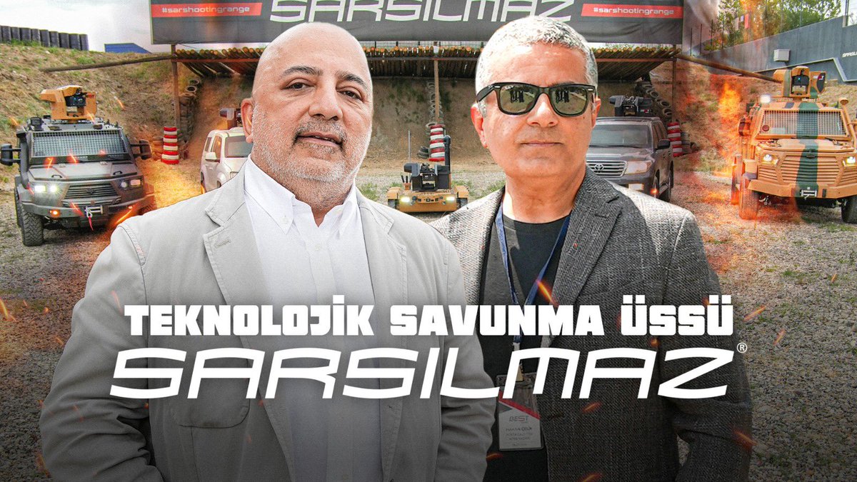 hakanchelik's tweet photo. Türkiye’nin savunma sanayii alanındaki stratejik kuruluşlarından @SarsilmazSilah yeni teknolojik atılımlar gerçekleştiriyor. #BestDefence dahil yeni projeleri, Sarsılmaz Yönetim Kurulu Başkanı Latif Aliş Aral ile konuştum.
Buradan izleyebilirsiniz
👇👇
https://t.co/08PYOuMUgm https://t.co/RbNIx2H3R1